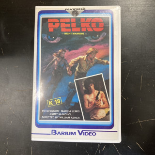 Pelko VHS (VG+/M-) -kauhu-